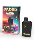 FADED THC-B+THC-P+D6+D11 ENHANCED WITH THC-A LIQUID DIAMOND RECHARGEABLE DISPOSABLE – INDICA ALIEN BERRY 5.5ML