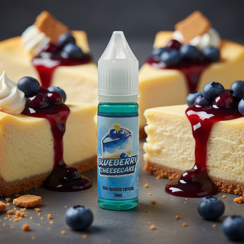 Blueberry Cheescake CBD Juice 15 ML - CBD Vape Juice