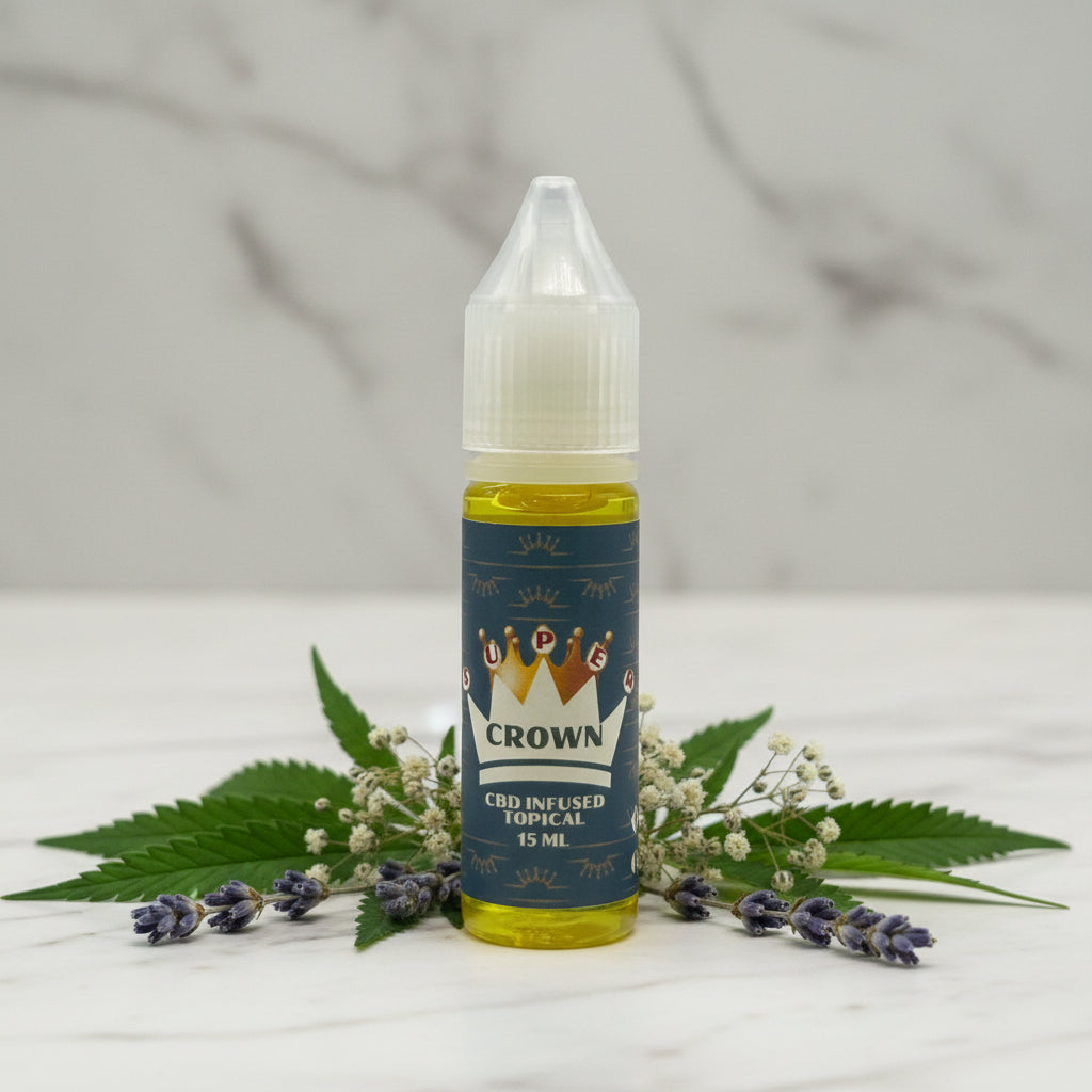 Crown Black CBD Vape Juice 15ml | Good Time Hemps
