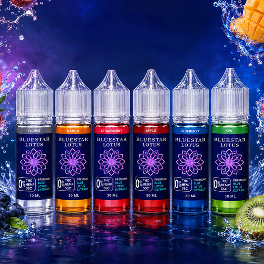 Bluestar Lotus Vape Liquid - Good Time Hemps