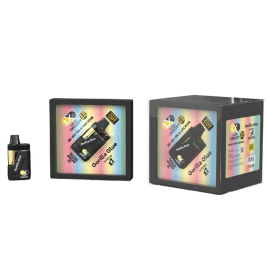 LUXX GROOVY 2.0 3000 MG D8+DELTA11+THC-A+LIVE RESIN DISPOSABLE – Gorilla Glue HYBRID