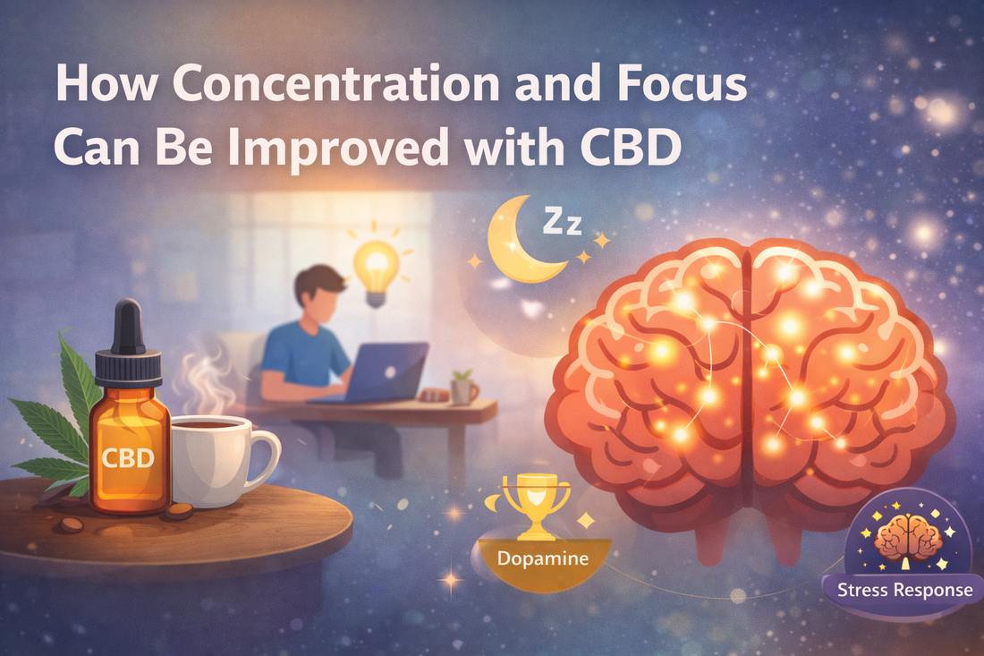 How Concentration and Focus Can Be Improved with CBD