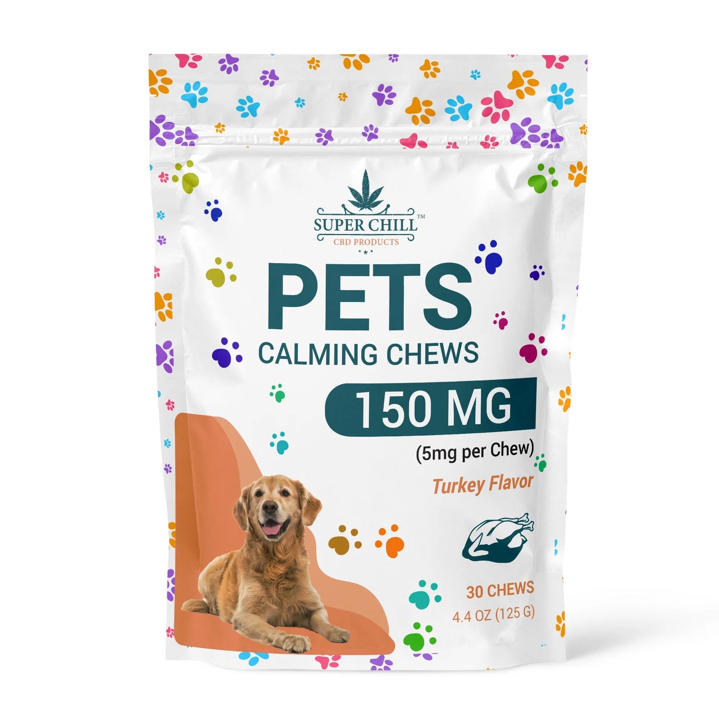 Calming Chews Gummies Pouch For Dog