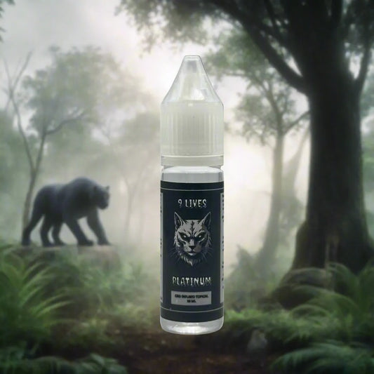 9 Lives Platinum CBD Juice 15 ML - CBD Infused Topical