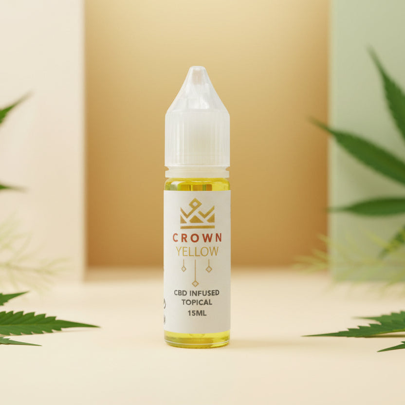 Buy Crown Yellow CBD Vape Juice 15ml | Fresh CBD Vape E-Liquid  Good Time  Hemps - Good Time Hemps