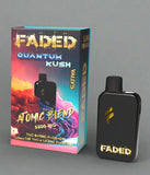 FADED THC-B+THC-P+D6+D11 ENHANCED WITH THC-A LIQUID DIAMOND RECHARGEABLE DISPOSABLE – SATIVA QUANTUM KUSH 5.5ML