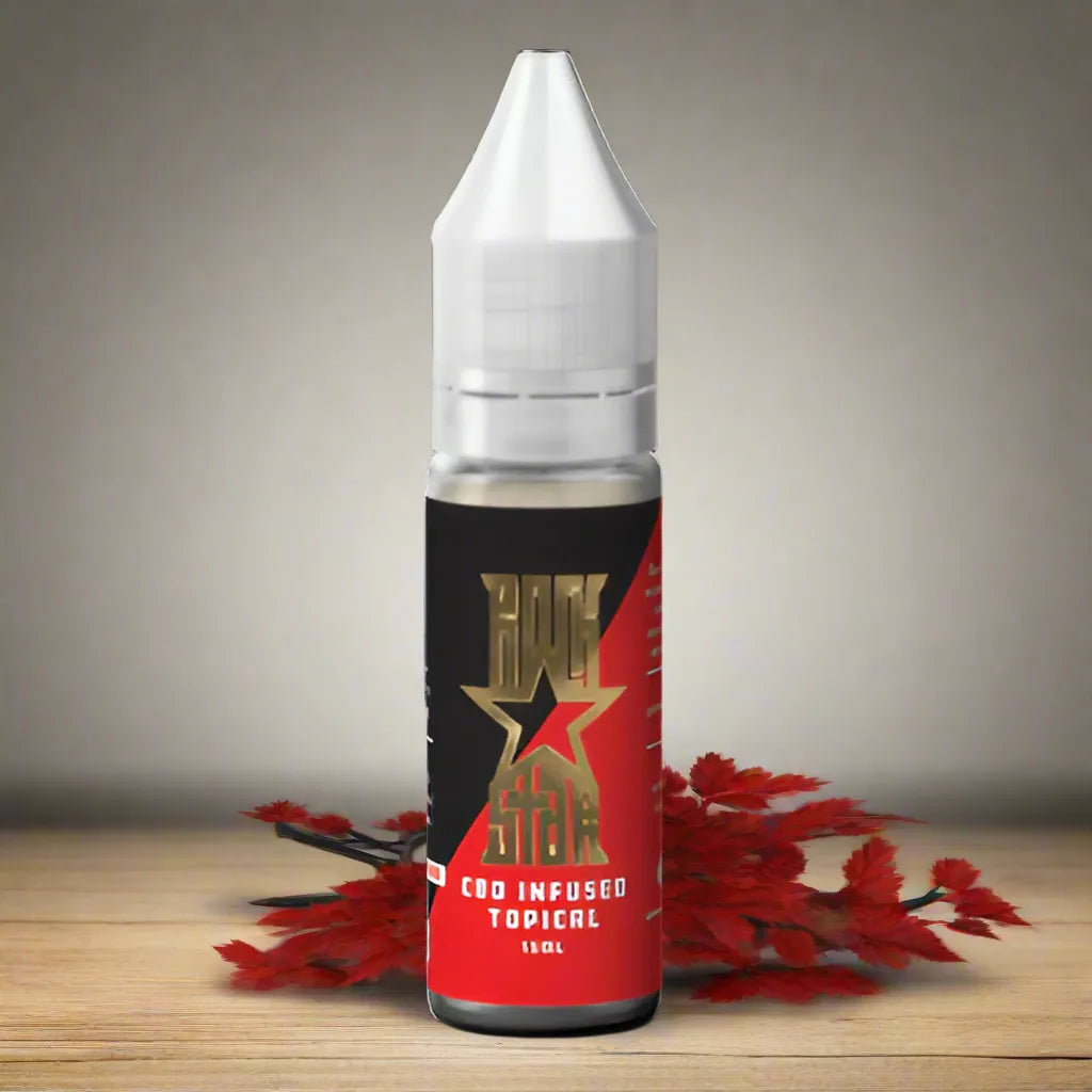 Rockstar Black Red CBD Juice 15 ML - CBD Infused Topical