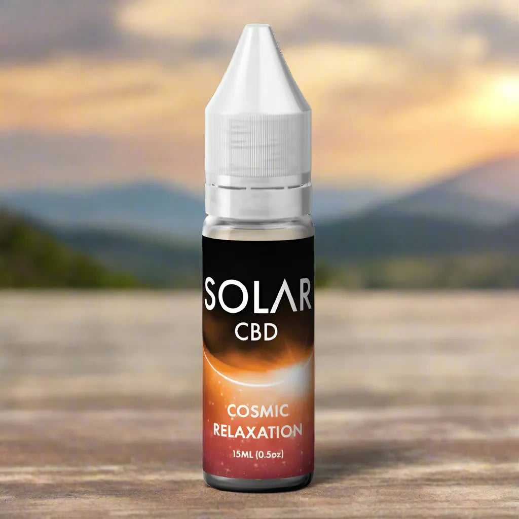 Solar CBD 15ml | Uplifting Daytime THC-Free CBD Vape Juice