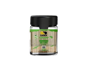 LUXX THC-A 40 COUNT PRE-ROLLS JAR – GREEN CRACK – 2 GM (40 Pcs)