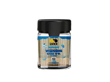 LUXX THC-A 40 COUNT PRE-ROLLS JAR – WEDDING CAKE – 2 GM (40 Pcs)