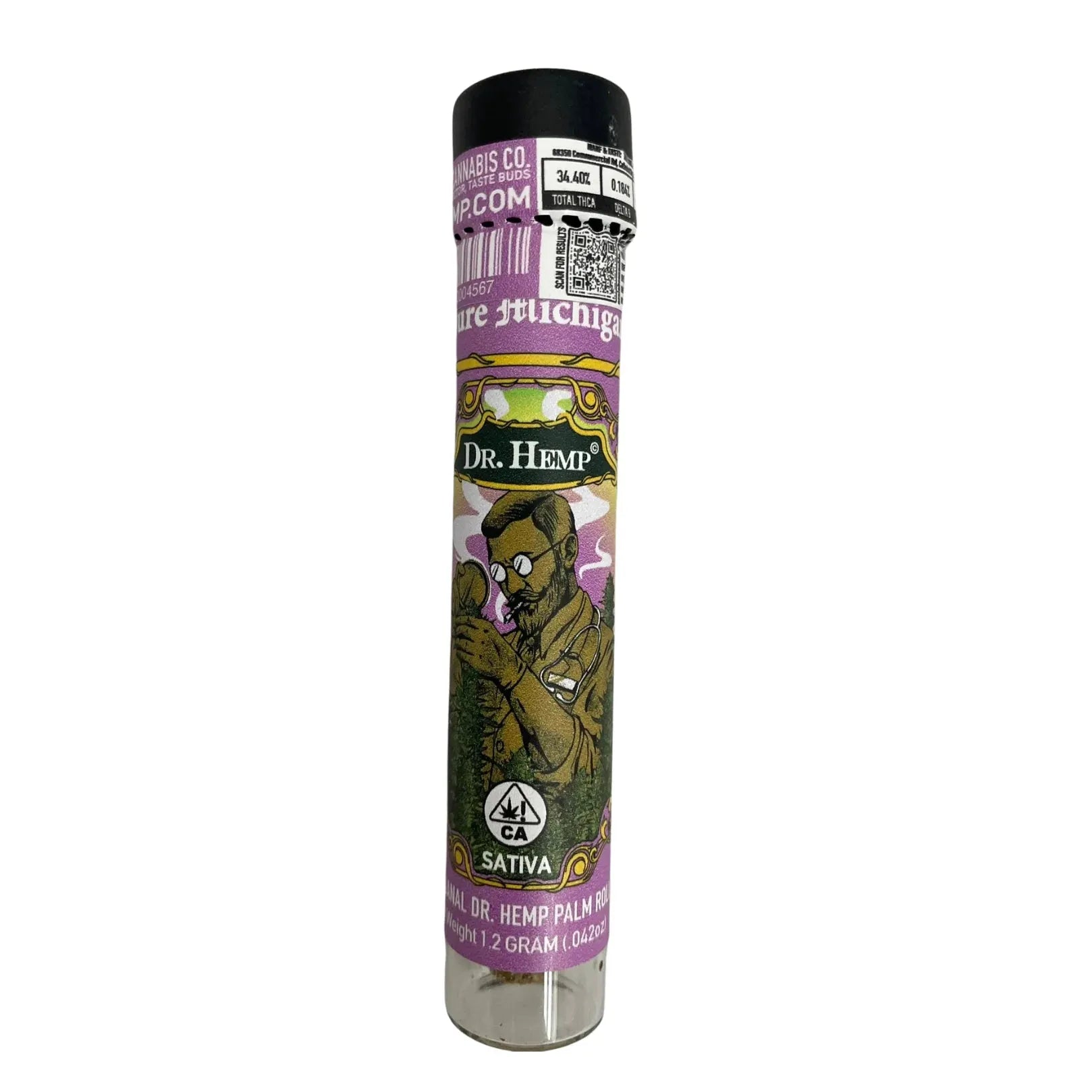 Dr. Hemp Pre roll 1.2 GM – Pure Michigan SATIVA
