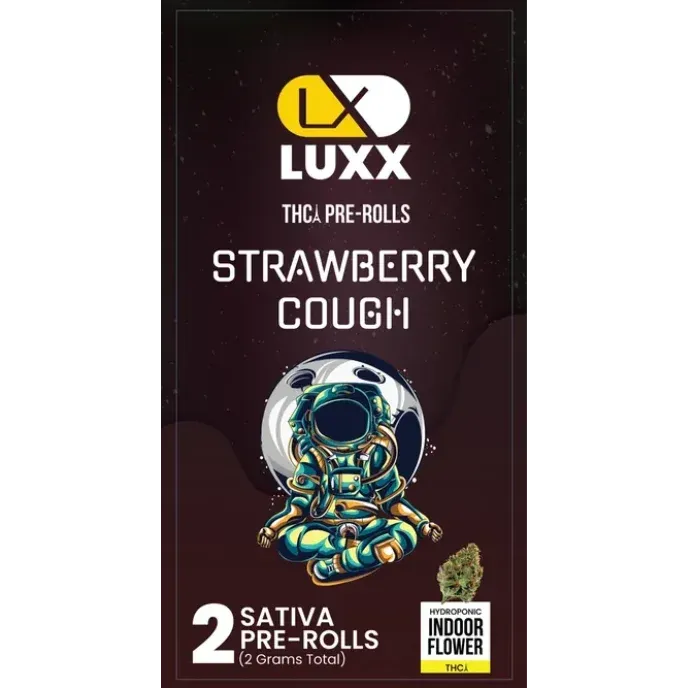 LUXX THC-A 40 COUNT PRE-ROLLS JAR – ICE CREAM CAKE – 2 GM (40 Pcs) (Copy)
